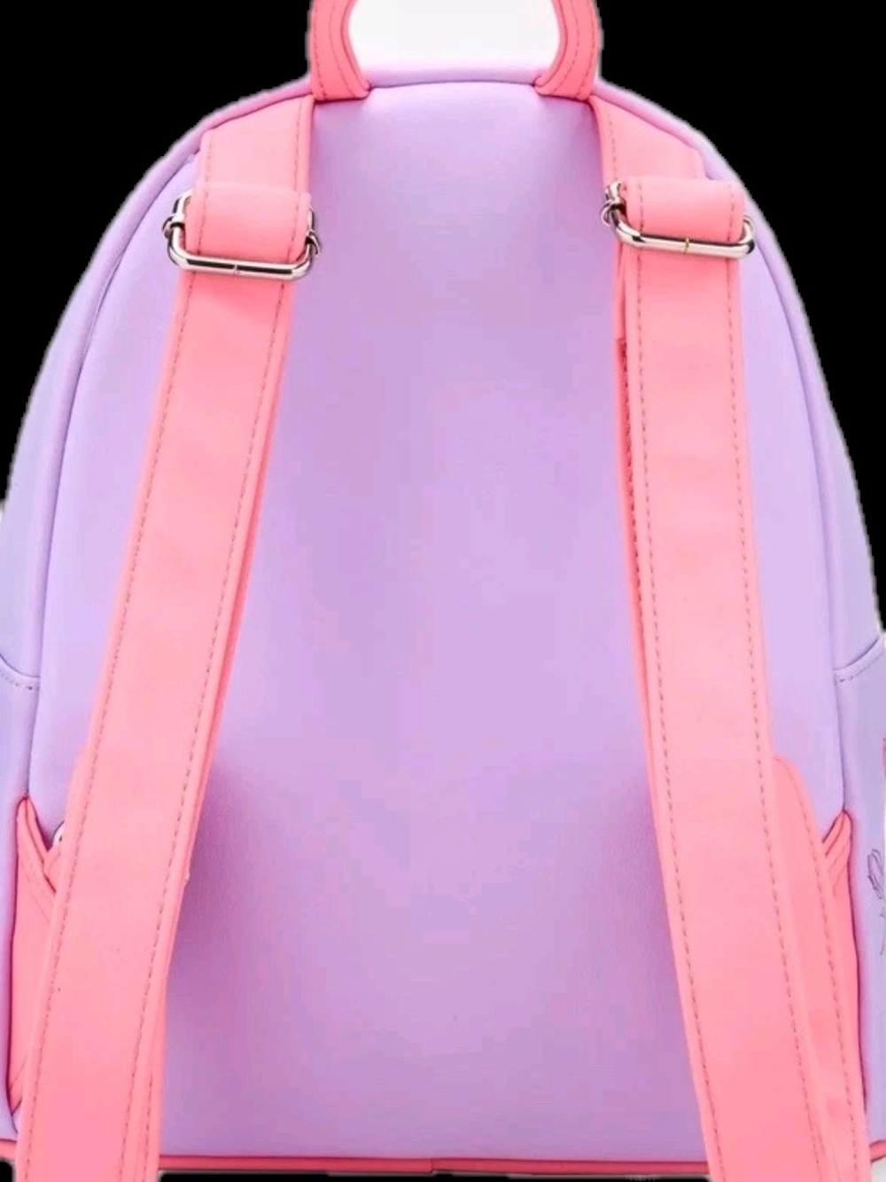 Loungefly Disney Ariel Floral Pink Purple Mini Backpack - Picture 3 of 3